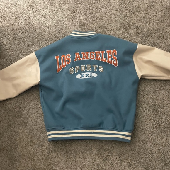 Forever 21 Letterman Jacket - Picture 2 of 2